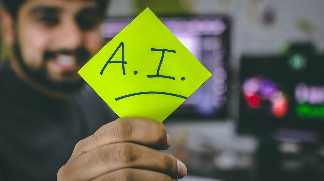 AI and machine learning technology visual representing model deployment services