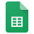 Google Sheets icon for AppSheet connected business data